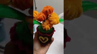 viral tomato flower crafts shortvideo fypシ゚viral [upl. by Mezoff704]