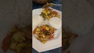 Chicken and ackee recipe foodlover [upl. by Moshell]