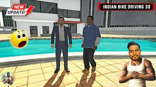 New Michael Character Update 😱 In Indian Bike Driving 3D  New Update All Secret Codes [upl. by Furtek]