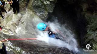 Canyon Boîte aux Lettres Angon by Monté Médio  Canyoning Annecy [upl. by Spring]