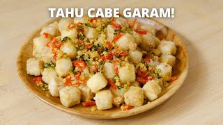 100 gurih garing TAHU CABE GARAM [upl. by Onitnatsnoc]