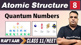 Atomic Structure 08  Quantum Numbers  Class 11NEET  RAFTAAR [upl. by Flossy739]