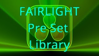 DaVinci Resolve 19  Fairlight Preset Library [upl. by Meggy]