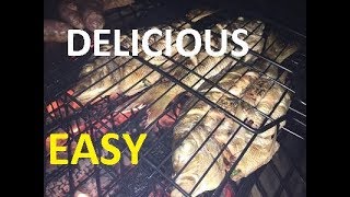 Grilled Porgy SCUP  Delicious and Easier than You Think [upl. by Zahc]