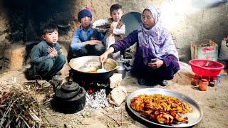 This is the Daily Chores of Mountain life  Village life in Afghanistan  Ebrahim Danish [upl. by Nnaegroeg]