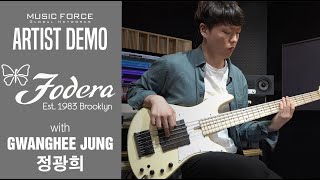 Fodera Joey Standard Special Emperor 5 Classic Bass Demo  Tints by Bassist 정광희 Gwanghee Jung [upl. by Neesay35]