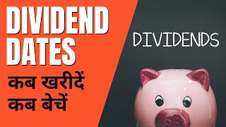 Dividend Dates Explained  How to Get Dividends on Stocks [upl. by Ingeberg]