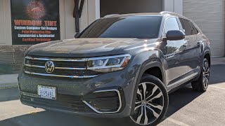 2020 VW ATLAS R LINE FULL SUNTEK HIGH PERFORMANCE WINDOW TINT INCLUDING WINDSHIELD [upl. by Jari]