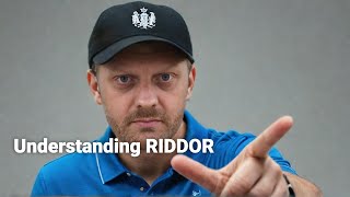 What is RIDDOR and why should you care Find out now [upl. by Ahsiekit]