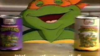 Chef Boyardee TMNT Pasta commercial  1991 [upl. by Hayalat]