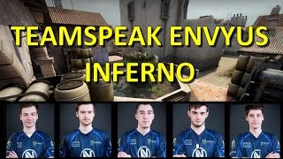 Envyus TEAMSPEAK  INFERNO vs NaVi partie 1 [upl. by Heshum]