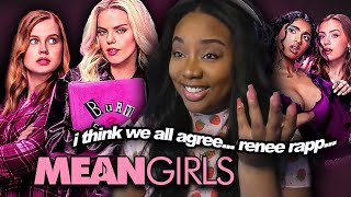 Watching Mean Girls 2024 for Renee Rapp REACTION COMMENTARY [upl. by Tlaw]