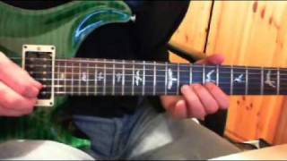 Chesney Hawkes The One and Only guitar solo Lesson [upl. by Gilmore]