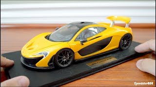 Unboxing 118 McLaren P1 Diecast Model Car Highly Detailed Hypercar [upl. by Desdemona]