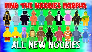 All New Noobie Morphs Aquatic  Find The Noobies Morphs Roblox [upl. by Garvey68]