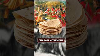 Story of Chapati movement in 1857 Revolt shorts india history british 1857revolt [upl. by Alex]