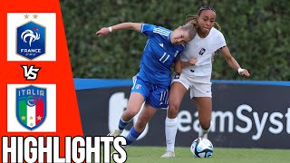 France vs Italy  All Goals amp Highlights  U23 Women’s International Friendly  040423 [upl. by Kries]