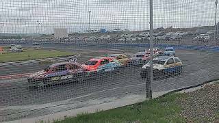 1300 stock cars heat 1 lochgelly raceway [upl. by Oslec268]