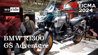 BMW R1300 GS Adventure  LIVE da EICMA 2024 [upl. by Darton44]