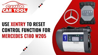 Use XENTRY diagnostic software to reset Control Function for MERCEDES C180 W205  EUROCARTOOLCOM [upl. by Procter]