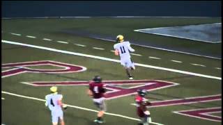 West Forsyth QB AJ Erdely runs for TD against Alpharetta [upl. by Natrav]