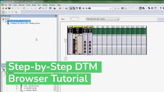 Setting Up DTM Browser for ModbusTCP Communication  Schneider Electric Support [upl. by Esertal]