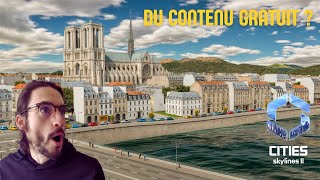 Épisode 1 UNE NOUVELLE ÈRE POUR CITIES SKYLINES II  Le région pack français est disponible [upl. by Ainoval]