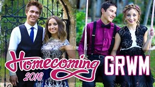 quotGet Ready With Mequot HOMECOMING 2016  Brooklyn and Bailey GRWM [upl. by Ettessil]