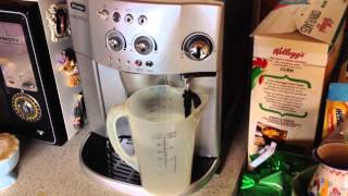 Delonghi coffee machine cleaning [upl. by Noivad632]