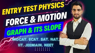 Lec01 What is Graph and its Slope  Force and Motion  Entry test physics by Sir Naseeb [upl. by Edla]