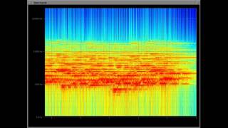 Test of an early version of a Qt widget for plotting spectrograms [upl. by Airda68]