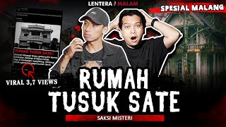 APA SESEREM INI KALO TINGGAL DI RUMAH TUSUK SATE LENTERA MALAM SPESIAL KOTA MALANG [upl. by Lanette]