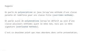 Certification JAVA  Jour 21  Overloaded methods [upl. by Htebsle]