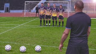 Free Kick Shooting Tutorial w ROBERTO CARLOS [upl. by Nagard]