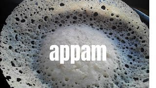 APPAM RECIPE😋  APAM  HOW TO MAKE APPAM KERALA STYLE  अप्पम [upl. by Anelrahc]