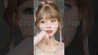 coquette makeup tutorial 🎀 aesthetic glowuptips shorts [upl. by Melessa]