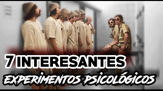 ¡7 Interesantes Experimentos Psicológicos [upl. by Ailedamla]