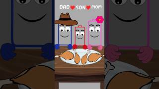 Mom Dad love animation animationshort cartoon [upl. by Garibull686]