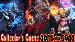 All Collectors Cache treasure 2015 to 2022 Review Dota 2 [upl. by Lidstone350]