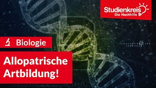 Allopatrische Artbildung  Biologie verstehen mit dem Studienkreis [upl. by Rugen]