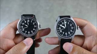 On the Wrist from off the Cuff Stowa – Flieger Verus 40 Modern Pilots Watch [upl. by Erline]