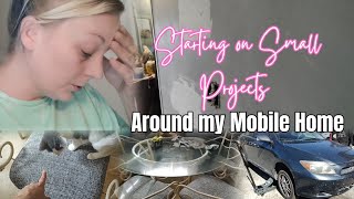 MOBILE HOME PROJECTS STARTING amp FINISHING [upl. by Nylavad378]