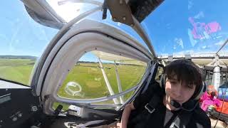 Bushcat Takeoff from Bridport Airport Tasmania [upl. by Erodavlas811]