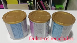 2 Increíbles Ideas Reutilizando TARROS DE LECHE vacios Fácil Económico y Prácticas Ideas [upl. by Aurthur]