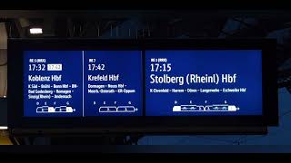 Bahnsteigansagen Heiko Grauel Köln Hbf Teil 4 [upl. by Hurley]