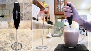 PowerLix Milk Frother  Full Review with Unboxing  Demo [upl. by Miquela]