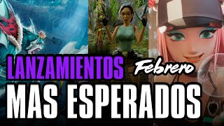 LANZAMIENTOS Febrero 2024  Los juegos más esperados🎮🔥 [upl. by Nylirret]