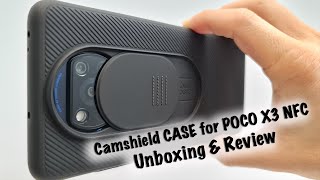 Nillkin Camshield CASE for POCO X3 NFC Unboxing amp Review [upl. by Sam]