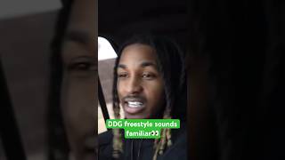 DDG said what in his freestyle👀😂 ddg ddgvlog ddgsnippets lishag atlantarap kaicenatstream [upl. by Mont]