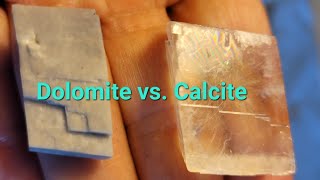 How to distinguish between calcite and dolomite [upl. by Etnasa]